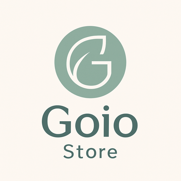 Logotipo de GOIO™ Store verde sobre fondo claro